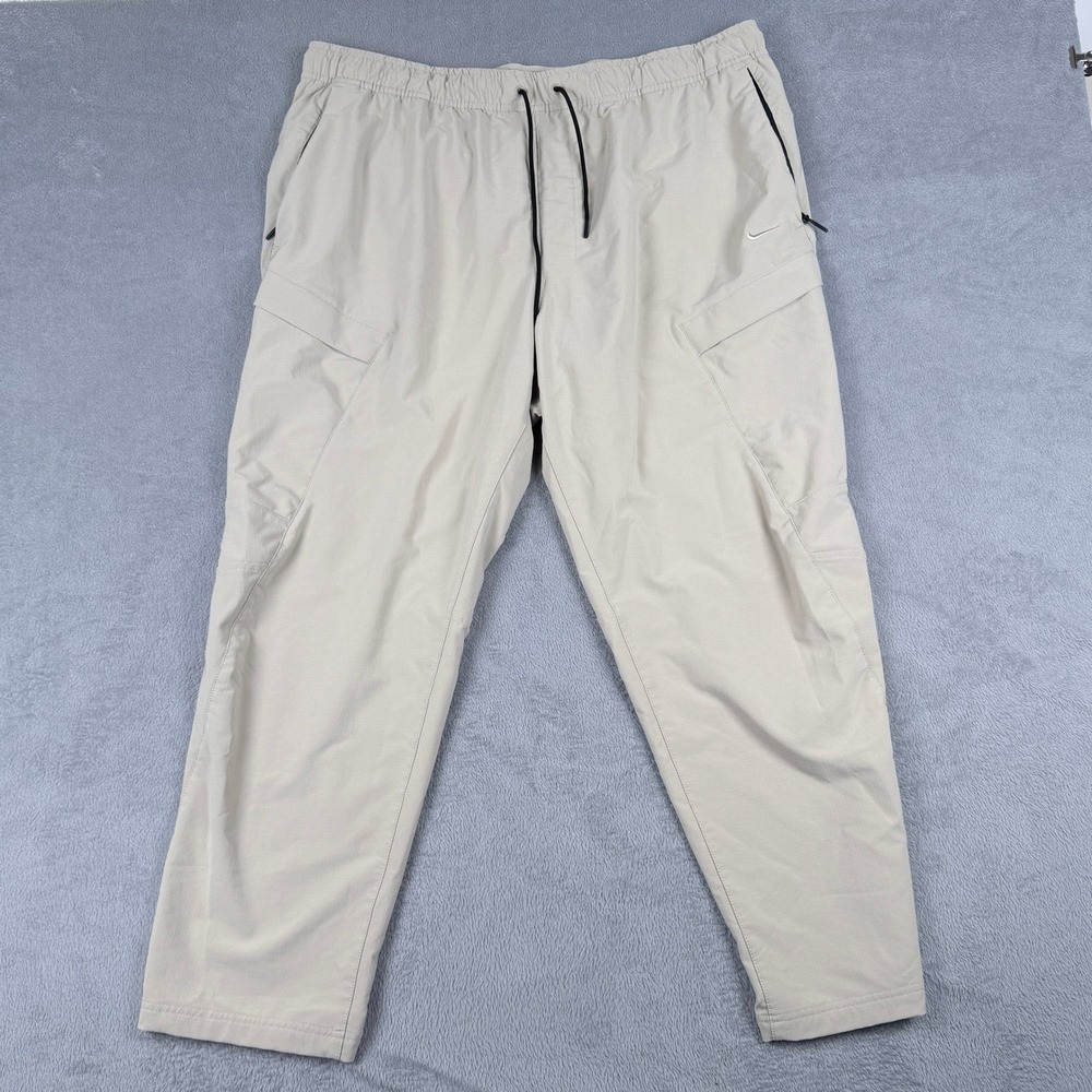 Nike Dri-FIT Ripstop Cargo Pants Mens 2XL Khaki Tan HJ3154-253